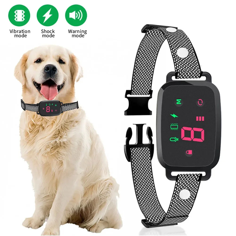 Smart Automatic Anti Bark Collar for Dogs | HD Digital Display | IP67 Waterproof | Rechargeable