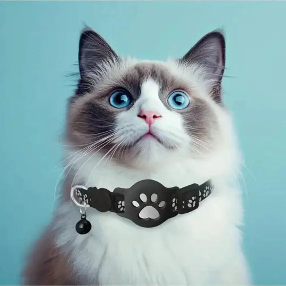 Mini GPS Cat & Dog Tracker Collar | Real-Time Anti-Lost Tracking | Waterproof | Reflective Safety Strip