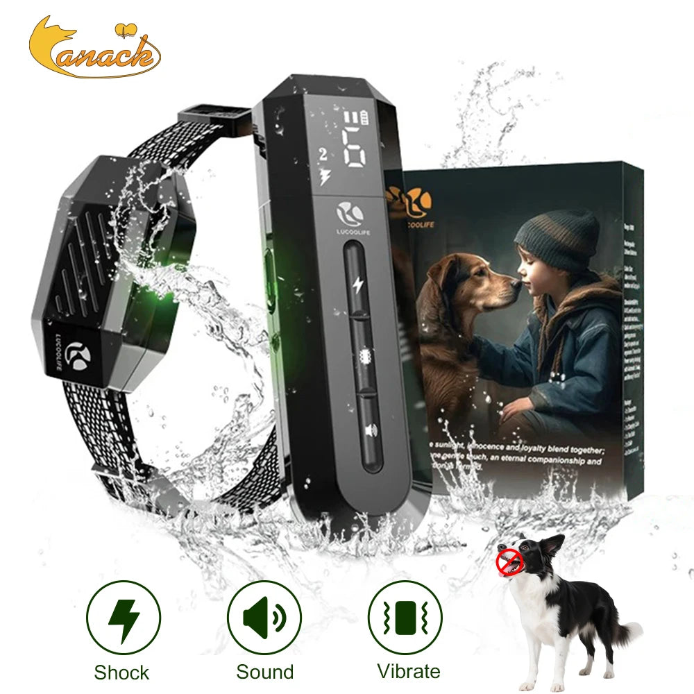 Dog Shock Training Collar | Smart Remote | 2600 FT Range | Waterproof | 3 Modes | 10–110 lbs