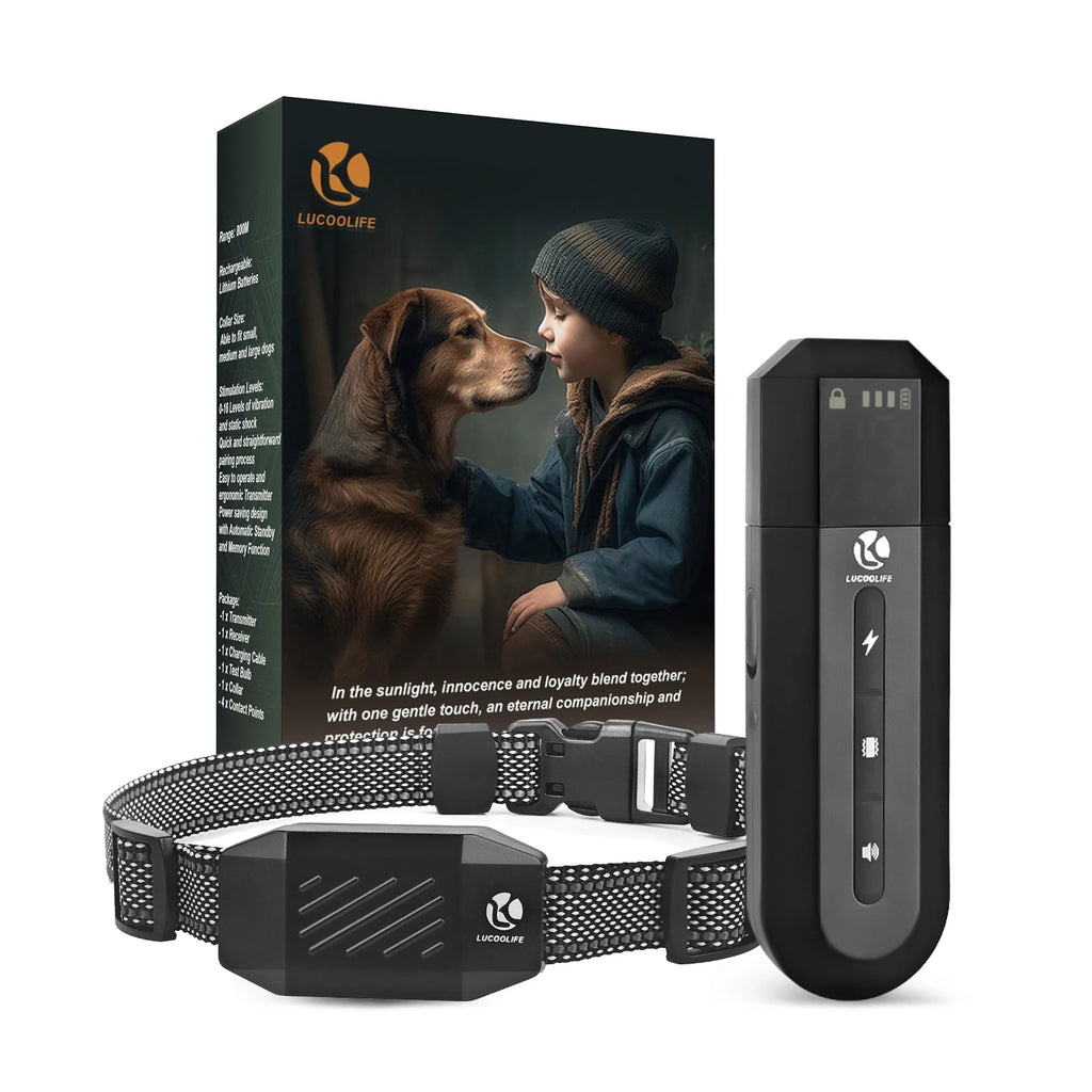 Dog Shock Training Collar | Smart Remote | 2600 FT Range | Waterproof | 3 Modes | 10–110 lbs
