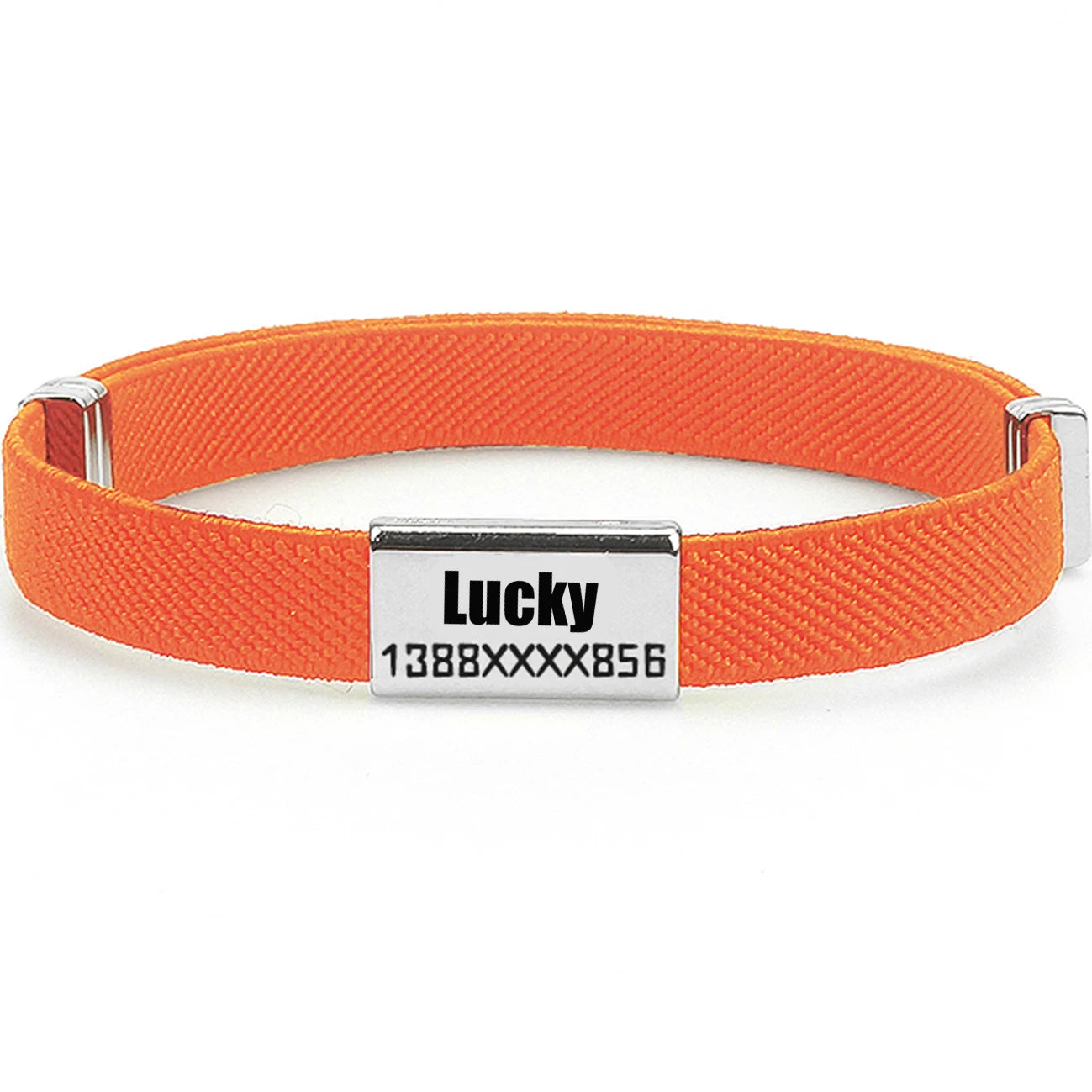 Personalized Cat Collar with Free Name Engraving | Metal ID Tag | Breakaway Elastic | AirTag Compatible